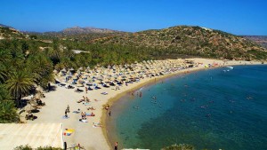 Playa de Vai, en Creta